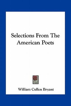 portada selections from the american poets (en Inglés)