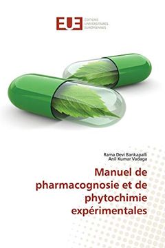 portada Manuel de Pharmacognosie et de Phytochimie Expérimentales 