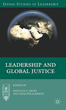portada Leadership and Global Justice (Jepson Studies in Leadership) (en Inglés)