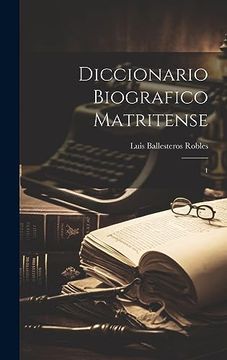 portada Diccionario Biografico Matritense: 1