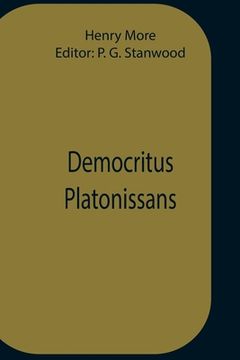 portada Democritus Platonissans (en Inglés)
