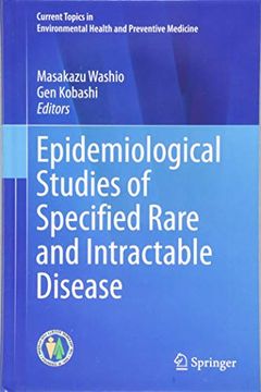 portada Epidemiological Studies of Specified Rare and Intractable Disease (en Inglés)