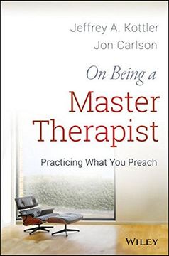 portada on being a master therapist: practicing what you preach. jeffrey a. kottler (in English)