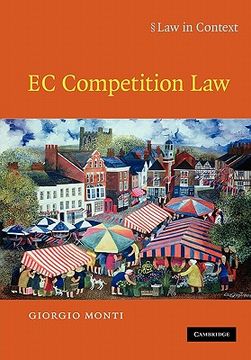 portada Ec Competition law Paperback (Law in Context) (en Inglés)