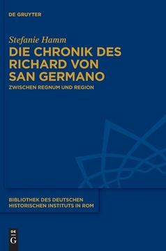 portada Die Chronik des Richard von San Germano (en Alemán)