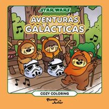portada Star Wars. Aventuras galácticas. Cozy Coloring Book