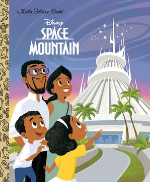 portada Space Mountain (Little Golden Books) (en Inglés)