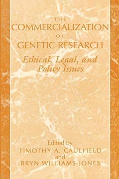 portada The Commercialization of Genetic Research: Legal, Ethical, and Policy Issues 