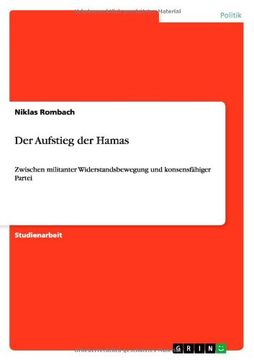 portada Der Aufstieg der Hamas (German Edition)