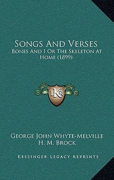 portada songs and verses: bones and i or the skeleton at home (1899)