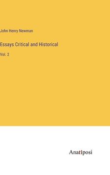 portada Essays Critical and Historical: Vol. 2 (in English)