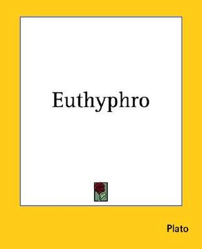 portada euthyphro (en Inglés)