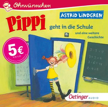 portada Pippi Geht in die Schule und Eine Weitere Geschichte