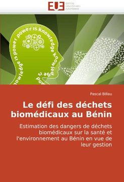 portada Le Defi Des Dechets Biomedicaux Au Benin