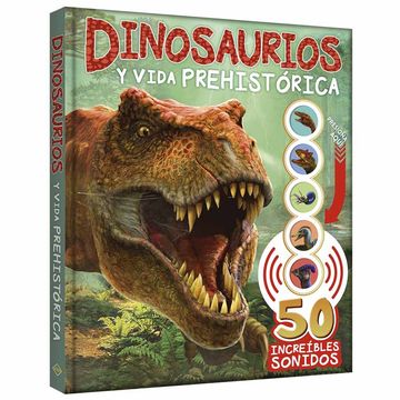 portada Dinosaurios y Vida Prehistórica 50 Increíbles Sonidos