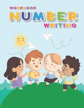 Libro Workbook Number Writing: Handwriting Practice Book For Kids ...