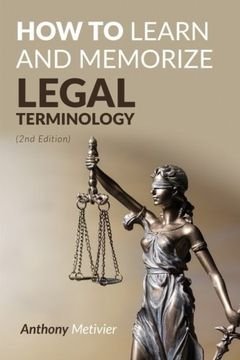 portada How to Learn and Memorize Legal Terminology (en Inglés)