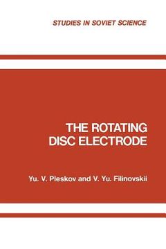 portada The Rotating Disc Electrode (in English)