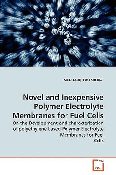 portada novel and inexpensive polymer electrolyte membranes for fuel cells (en Inglés)
