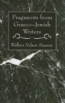 portada fragments from graeco-jewish writers (en Inglés)