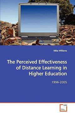portada the perceived effectiveness of distance learning in higher education (en Inglés)