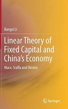 portada Linear Theory of Fixed Capital and China's Economy: Marx, Sraffa and Okishio 