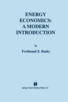 portada energy economics: a modern introduction (in English)