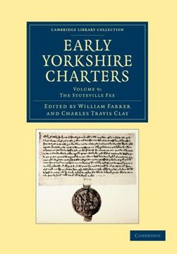 portada Early Yorkshire Charters: 9 (Cambridge Library Collection - Medieval History) (en Inglés)