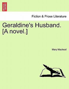 portada geraldine's husband. [a novel.] (in English)
