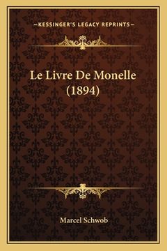portada Le Livre De Monelle (1894) (in French)