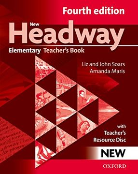 portada New Headway: Elementary A1-A2: Teacher's Book + Teacher's Resource Disc: The World's Most Trusted English Course (en Inglés)
