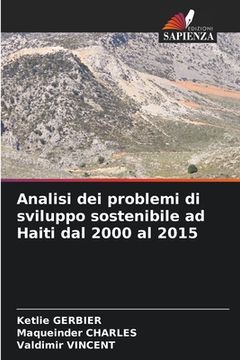 portada Analisi dei problemi di sviluppo sostenibile ad Haiti dal 2000 al 2015