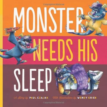 portada Monster Needs His Sleep (Monster & Me)