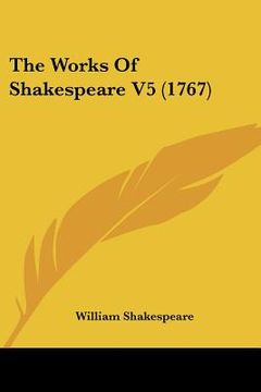 portada the works of shakespeare v5 (1767) (in English)