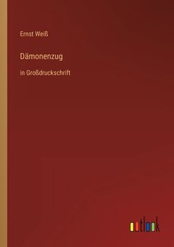 portada Dämonenzug: in Großdruckschrift (in German)