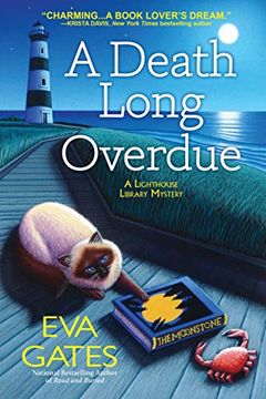 portada A Death Long Overdue: A Lighthouse Library Mystery (en Inglés)