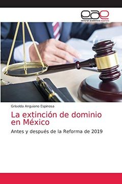 portada La Extinción de Dominio en México: Antes y Después de la Reforma de 2019 (in Spanish)