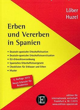 portada Erben und Vererben in Spanien (en Alemán)