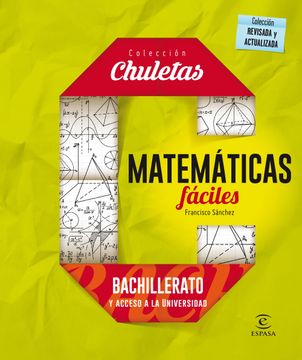 portada Matemáticas Fáciles Para Bachillerato - Francisco Sánchez - Libro Físico (in Spanish)