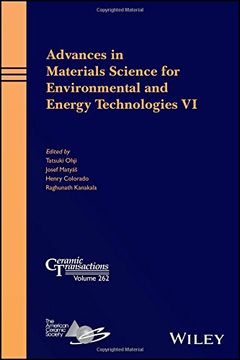 portada Advances in Materials Science for Environmental and Energy Technologies VI (Ceramic Transactions Series)