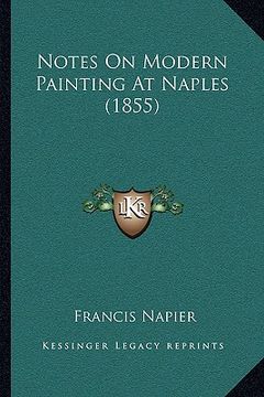 portada notes on modern painting at naples (1855)