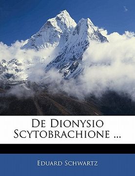 portada de Dionysio Scytobrachione ... (en Latin)