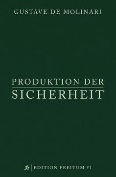 portada Produktion der Sicherheit (en Alemán)