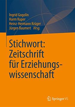 portada Stichwort: Zeitschrift für Erziehungswissenschaft (in German)