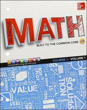 portada Glencoe Math, Course 1, Student Edition, Volume 1 (Math Applic & Conn Crse) 