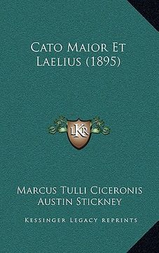 portada cato maior et laelius (1895) (en Inglés)