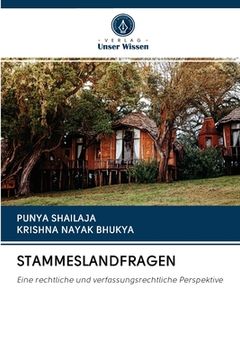 portada Stammeslandfragen (en Alemán)