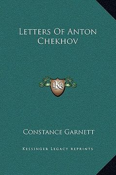 portada letters of anton chekhov