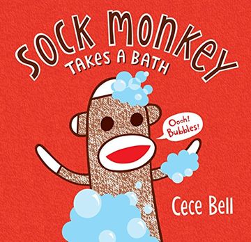 portada Sock Monkey Takes a Bath (in English)