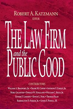 portada The law Firm and the Public Good (en Inglés)